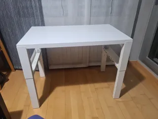 Mesa Ikea Blanca Ajustable