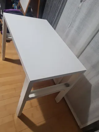 Mesa Ikea Blanca Ajustable