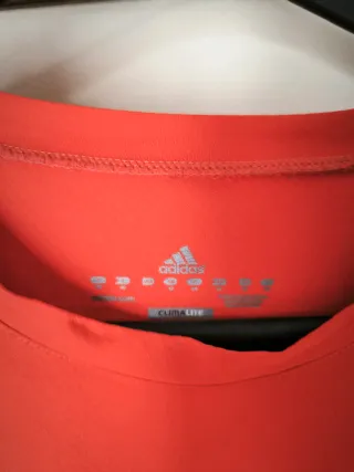 T-shirt Adidas Laranja Tamanho M