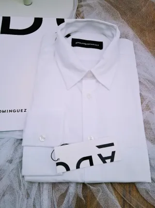 Camisa Adolfo Domínguez Blanca Talla L