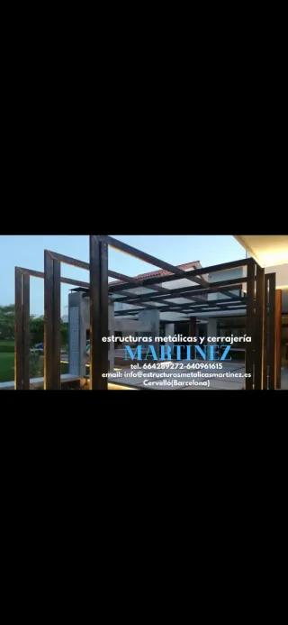 Estructuras metálicas y cerrajería