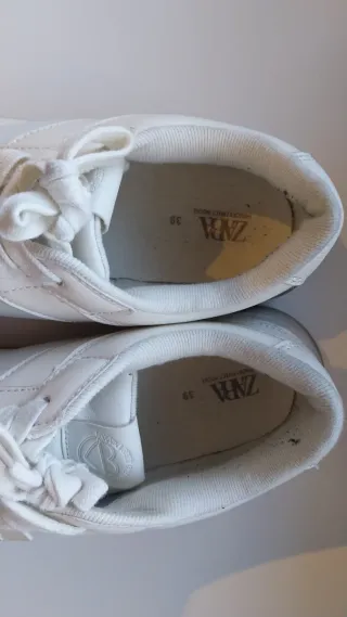 Zapatillas Blancas Mujer Talla 39 Zara