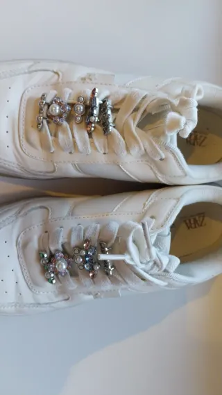 Zapatillas Blancas Mujer Talla 39 Zara