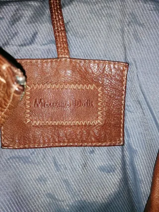 Chaqueta Cuero Hombre Massimo Dutti Talla M