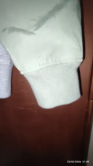 Bomber Lacoste Gris y Verde