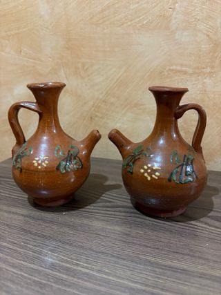 Set Aceite y Vinagre Barro