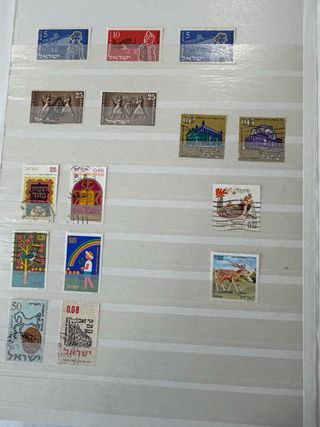 Álbum de sellos de Israel 16 páginas