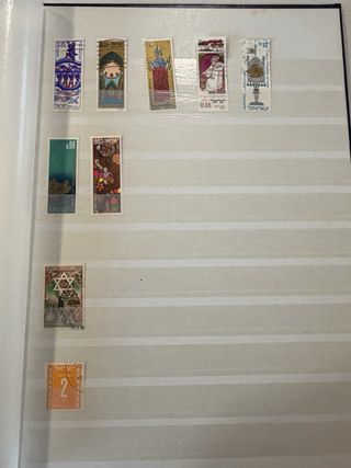 Álbum de sellos de Israel 16 páginas