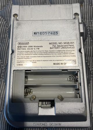 Game Boy Pocket Grigio