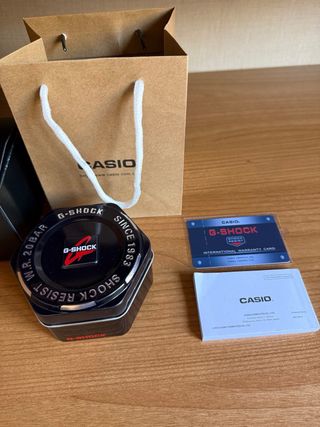 Reloj Casio G-Shock Negro y Dorado