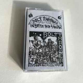 Bolt Thrower - In Battle There Is No Law! Cassete