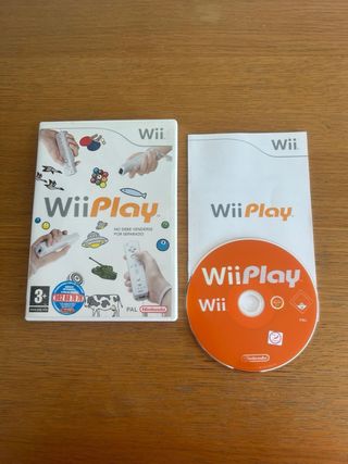 Videojuegos Wii Party y Wii Play Nintendo