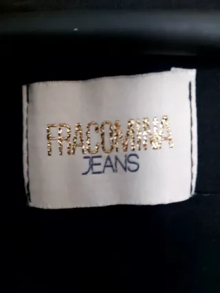 Parka Fornarina verde militar y negro