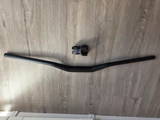 Manillar y potencia bicicleta