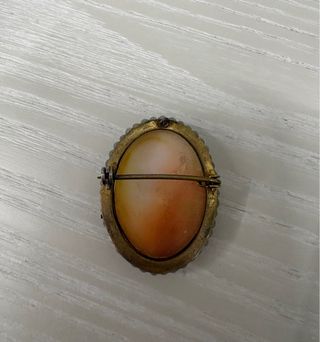 Spilla Cameo Donna Profilo