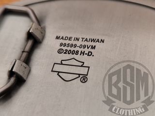 Fibbia Harley Davidson Genuine Motor Oil