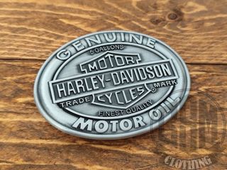 Fibbia Harley Davidson Genuine Motor Oil