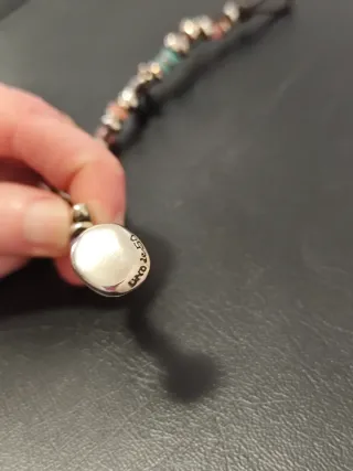 Pulsera Uno de 50 Plata y Piedras