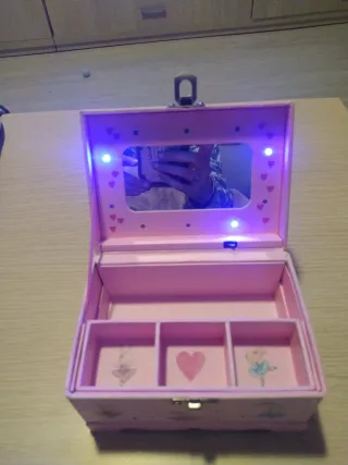 Joyero infantil Princesa Mimi con luz LED