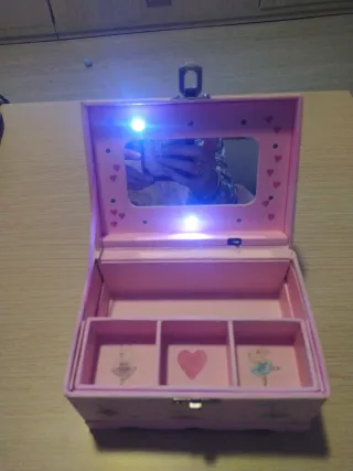 Joyero infantil Princesa Mimi con luz LED