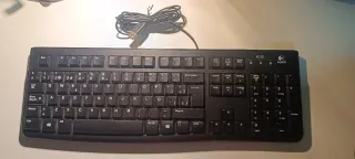 Teclado Logitech K120 Negro