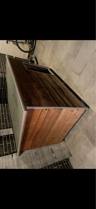 Casa para perro grande de madera