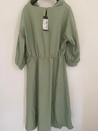 Vestito Lungo Verde Taglia Unica