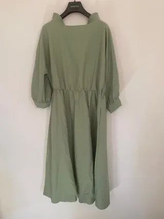 Vestito Lungo Verde Taglia Unica