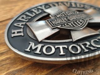 Fibbia Harley Davidson croce