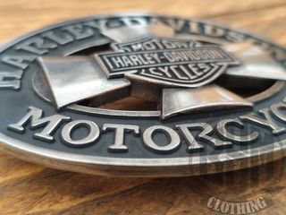 Fibbia Harley Davidson croce