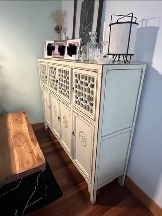 Aparador madera de ECI nuevo con etiquetas