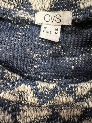 Maglione OVS Grigio Taglia M Stile Boxy