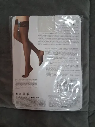 Medias Calzedonia Blancas Encaje
