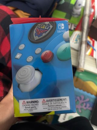 Mando Nintendo Switch Wired Fight Pad Pro Zelda