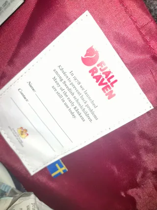 Mochila Fjällräven Kånken 16L Roja