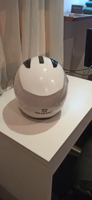 Casco integral Shark blanco