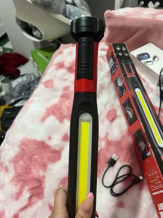 Luz de trabajo COB LED recargable USB