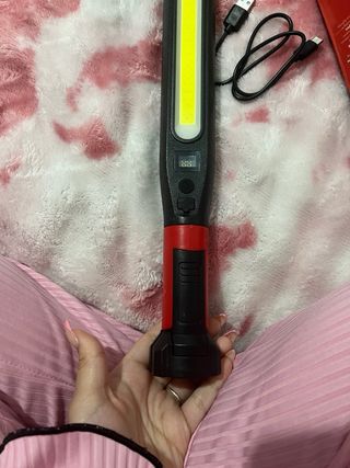 Luz de trabajo COB LED recargable USB