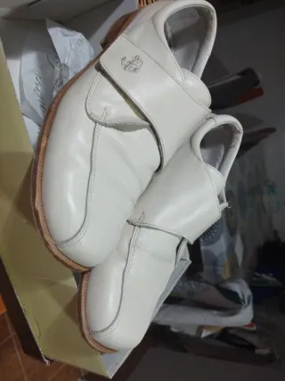 Zapatos comunión beige, buen estado.