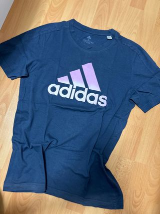 Camiseta Adidas Talla S Azul