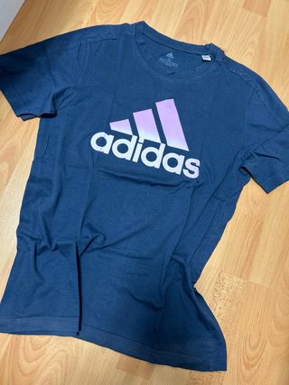 Camiseta Adidas Talla S Azul