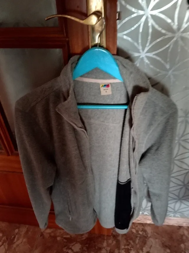 Chaqueta gris talla única
