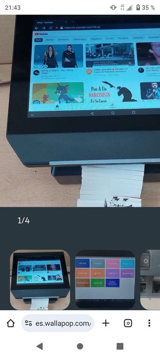 TPV Android CITAQ H10 Impresora Termica