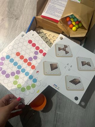 Juego Montessori Bolas Colores