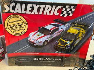 Scalextric Puente Standard y Spa Francorchamps