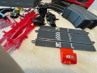 Scalextric Puente Standard y Spa Francorchamps