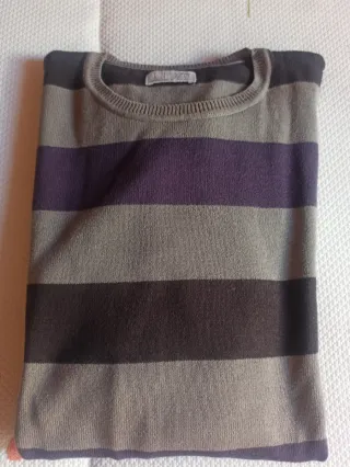 Jersey Springfield Rayas Gris y Morado