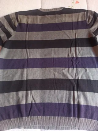 Jersey Springfield Rayas Gris y Morado