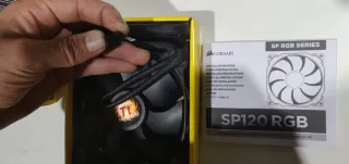Ventilador SP120 RGB múltiple color selection