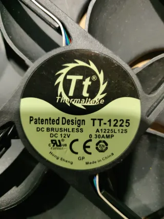 Ventilador SP120 RGB múltiple color selection